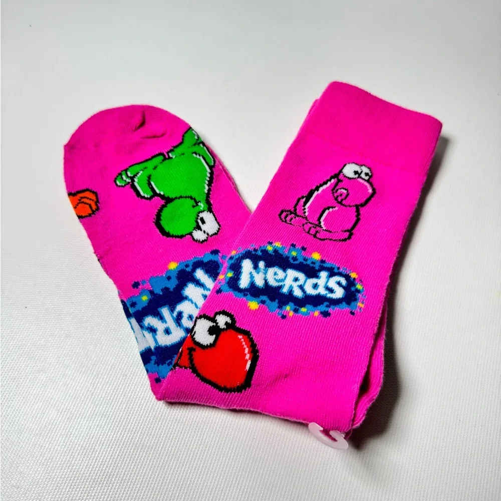 NWOT Nerds Candy Unisex Crew Socks - O/S